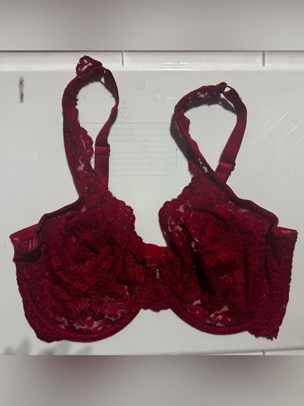 smart & sexy Burgundy Lace Underwire Bra
